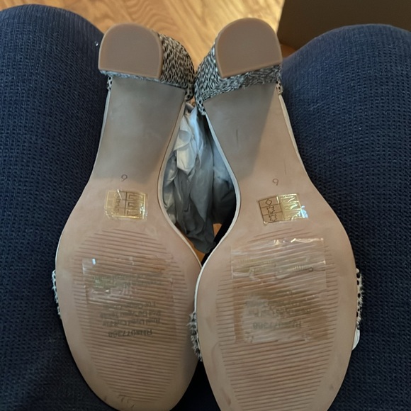 NWT Madewell Flax Multi Calf Hair Sandal - Picture 9 of 9